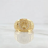 Anillo Corona 9.6g / T11 Oro Amarillo 18K