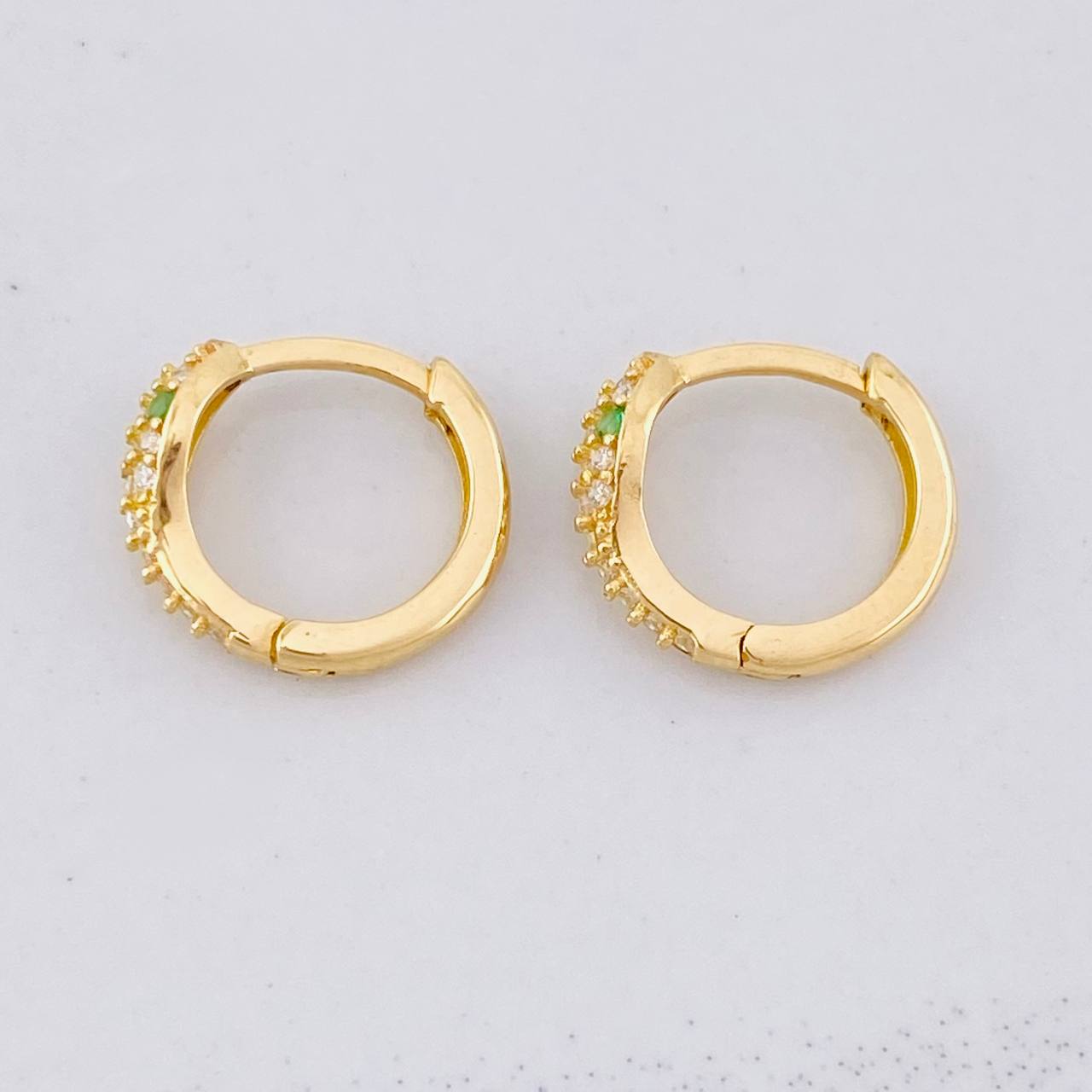 Candongas Serpiente 2g / 1.2cm Oro Amarillo 18K