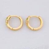 Candongas Serpiente 2g / 1.2cm Oro Amarillo 18K