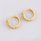 Candongas Serpiente 2g / 1.2cm Oro Amarillo 18K