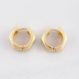 Candongas Tribal 3.85g / 1.1cm Oro Amarillo 18K