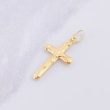 Dije Cruz Cristo 0.7g / 2.7cm Oro Amarillo 18K