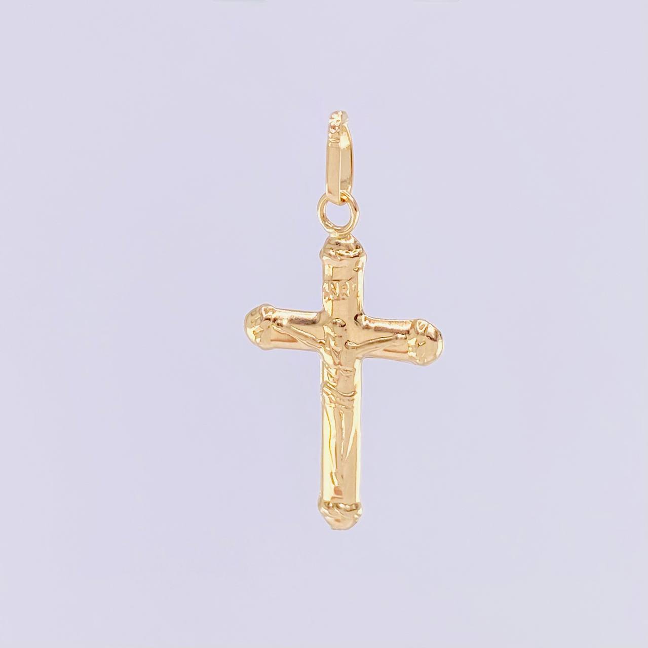 Dije Cruz Cristo 0.7g / 2.7cm Oro Amarillo 18K