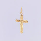 Dije Cruz Cristo 0.7g / 2.7cm Oro Amarillo 18K