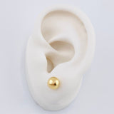 Topos Bola Lisa 0.85 g / 7 mm Oro Amarillo 18K