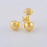 Topos Bola Diamantada 0.9g / 7mm Oro Amarillo 18K