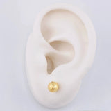Topos Bola Diamantada 0.9g / 7mm Oro Amarillo 18K