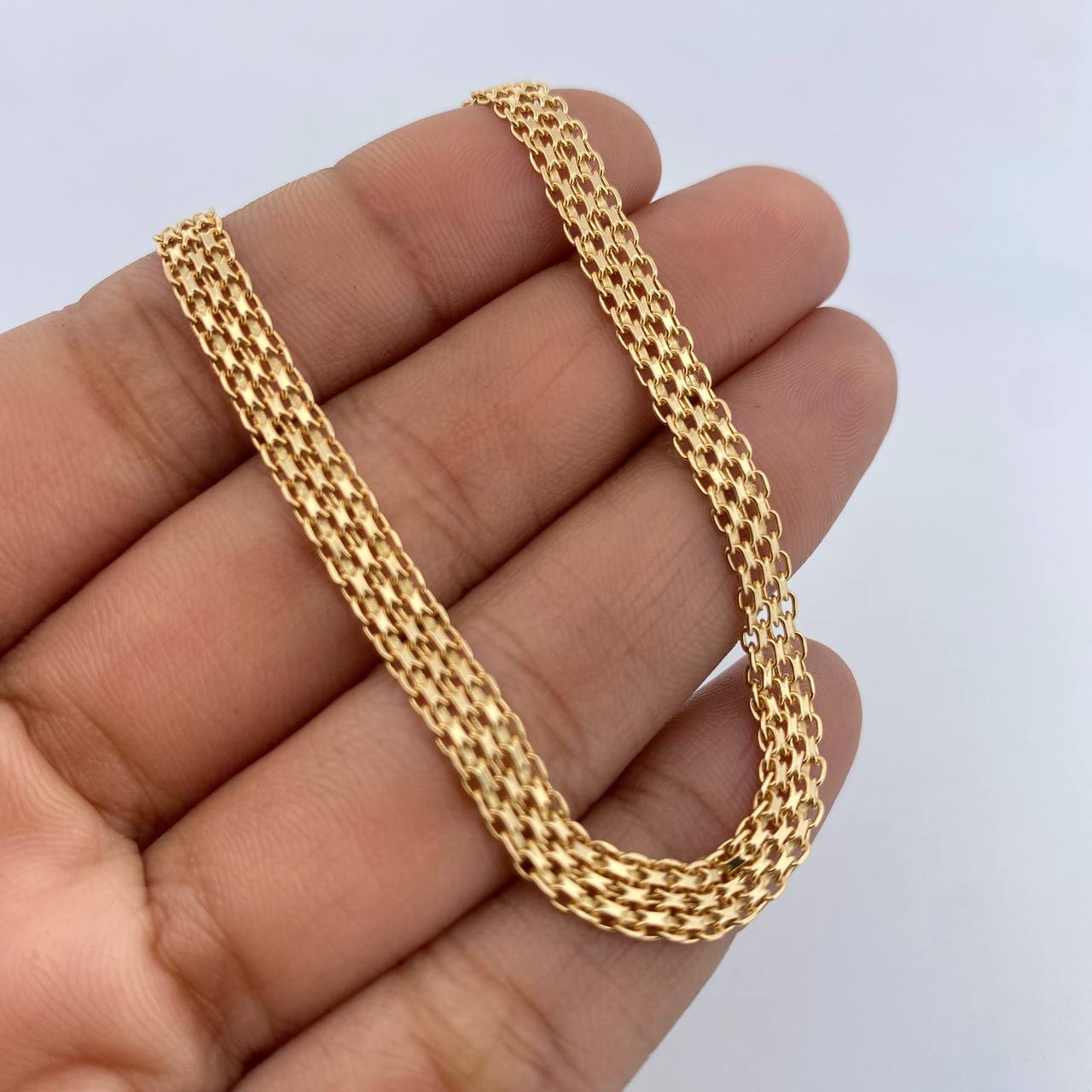 Pulso Chino 5.5gr / 4.7cm / 18.8mm Oro Amarillo +0 18K &