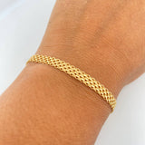 Pulso Chino 5.5gr / 4.7cm / 18.8mm Oro Amarillo +0 18K &