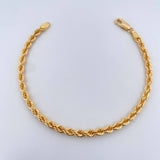Pulso Lazo 4gr / 19.2cm / 3.75mm Oro Amarillo +3 18K &