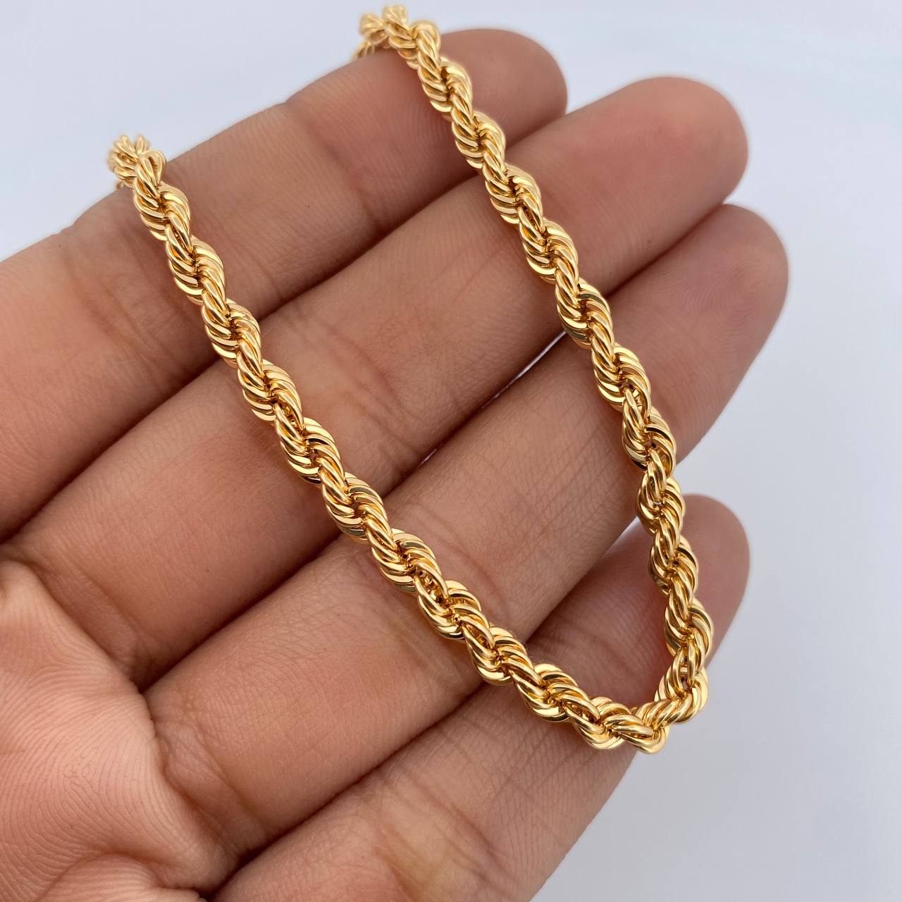 Pulso Lazo 4gr / 19.2cm / 3.75mm Oro Amarillo +3 18K &