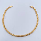 Pulso Serpiente 3.35gr / 19cm / 2.6mm Oro Amarillo +3 18K &