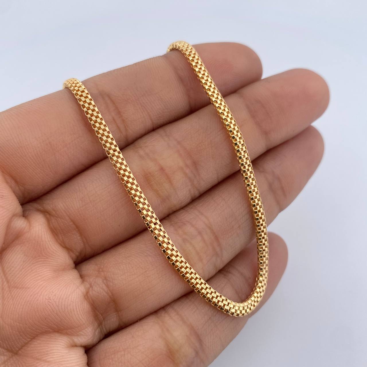 Pulso Serpiente 3.35gr / 19cm / 2.6mm Oro Amarillo +3 18K &