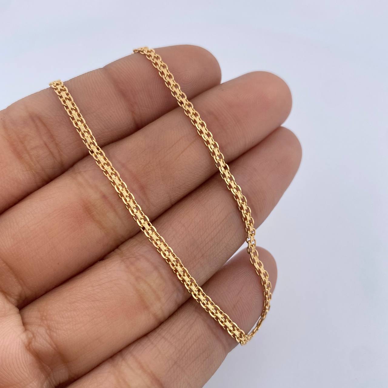 Pulso Chino 2gr / 19.1cm / 2.2mm Oro Amarillo +0 18K &