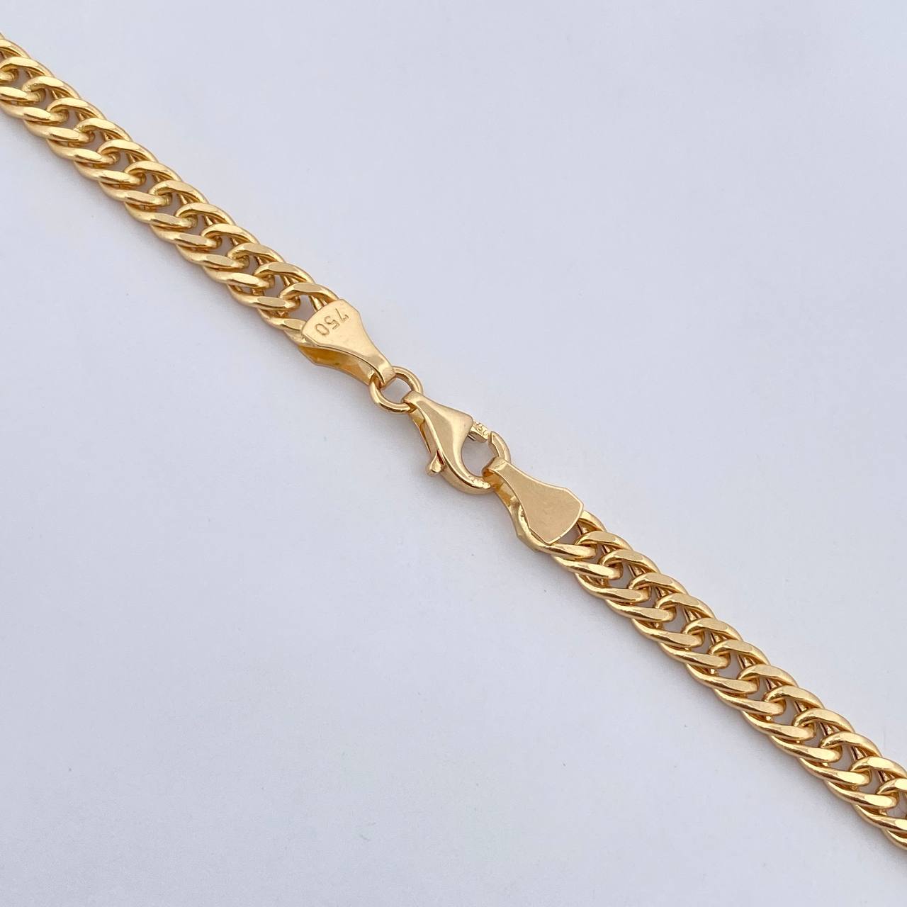 Cadena Cubana 15.9gr / 60.7cm / 4.6mm Oro Amarillo +0 18K &