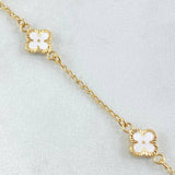 Pulso Espiga Trebol 2.5gr / 17cm / Oro 18K ©