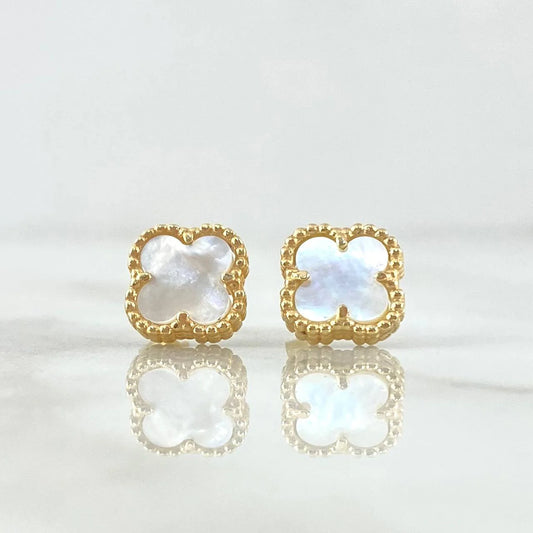 Topos Trebol 2 g / 8.3 mm Oro Amarillo 18K