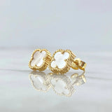 Topos Trebol 1.8 g / 7.8 mm Oro Amarillo 18K