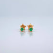 Topos Cuatro Garras 0.8gr / Oro Amarillo 18K $
