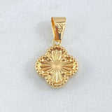 Dije Trebol 0.95gr / 2.3cm / Oro 18K ©