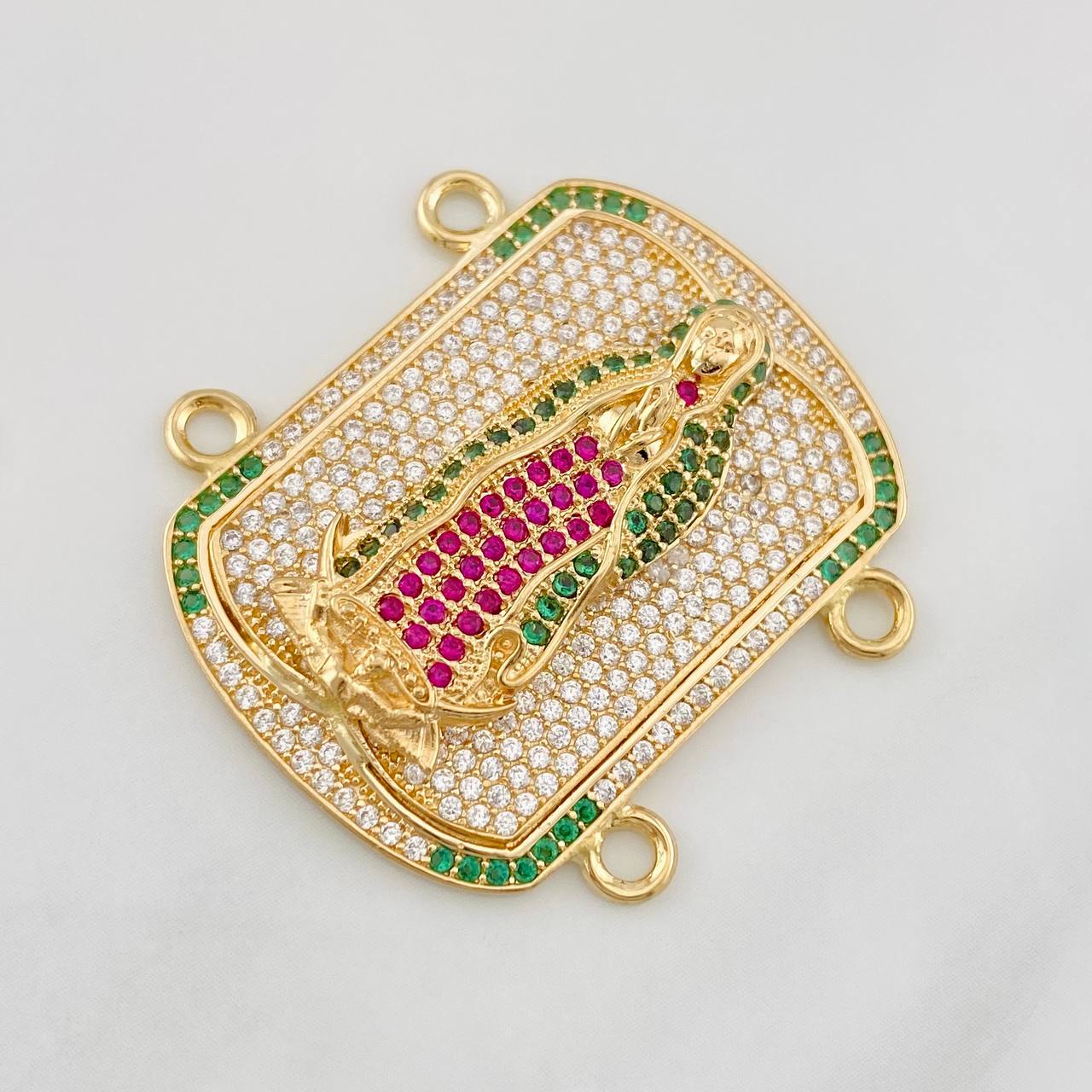Herraje Virgen de Guadalupe 10.15g / 3cm Oro Amarillo 18K