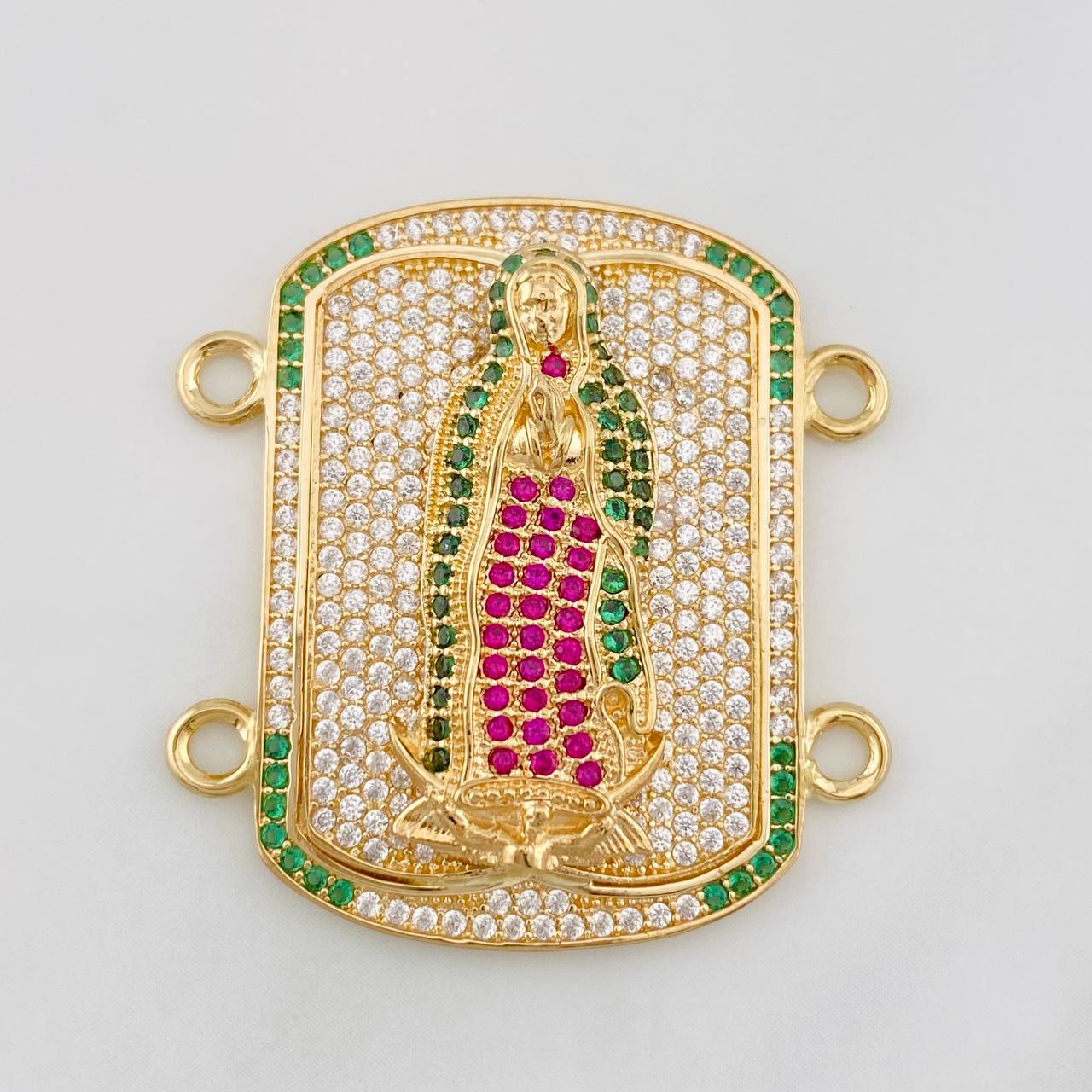 Herraje Virgen de Guadalupe 10.15g / 3cm Oro Amarillo 18K