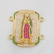Herraje Virgen de Guadalupe 10.15g / 3cm Oro Amarillo 18K