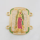 Herraje Virgen de Guadalupe 10.15g / 3cm Oro Amarillo 18K