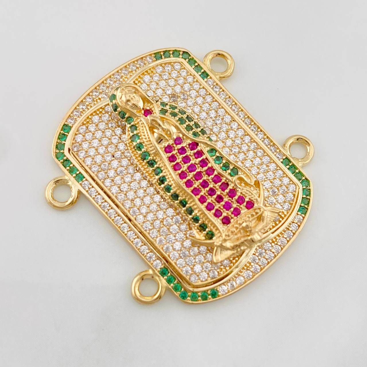 Herraje Virgen de Guadalupe 10.15g / 3cm Oro Amarillo 18K