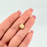 Dije Fulbol Balon 1.8gr / 1.05cm / Oro Amarillo 18K