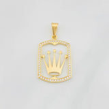 Dije Corona 3.2g / 4cm Oro Amarillo 18K