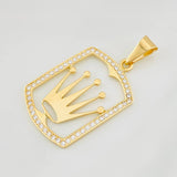 Dije Corona 3.2g / 4cm Oro Amarillo 18K