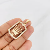 Dije Corona 3.2g / 4cm Oro Amarillo 18K