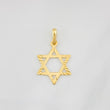 Dije Estrella de David 0.8g / 2.7cm Oro Amarillo 18K