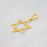 Dije Estrella de David 0.8g / 2cm Oro Amarillo 18K