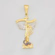 Dije San Miguel Arcángel 2.45g / 4cm Tres Oros 18K