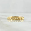 Anillo Trenzado 1.4gr / T6 3/4 / Liso Oro Amarillo 18K *