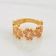Anillo Libélulas 3.6g / T7 Oro Amarillo 18K