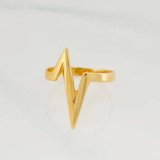 Anillo Latido 2.7g / T8 3/4 Oro Amarillo 18K