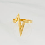 Anillo Latido 2.7g / T8 3/4 Oro Amarillo 18K