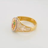 Anillo Virgen Guadalupe 4.5g / T7 Tres Oros 18K