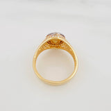 Anillo Virgen Guadalupe 4.75g / T8 Tres Oros 18K