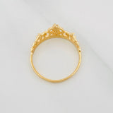 Anillo Tiara 15's 1.7g / T7 1/4 Oro Amarillo 18K