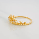 Anillo Tiara 1.65g / T7 Oro Amarillo 18K