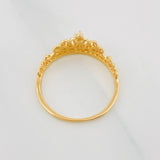 Anillo Tiara 1.65g / T7 Oro Amarillo 18K