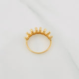 Anillo Tiara 3.3g / T7 1/4 Oro Amarillo 18K