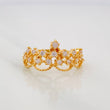 Anillo Tiara 2.05g / T5 3/4 Oro Amarillo 18K
