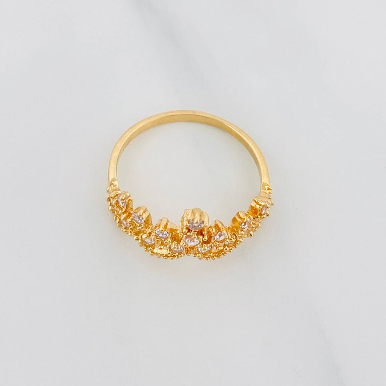 Anillo Tiara 2.05g / T5 3/4 Oro Amarillo 18K