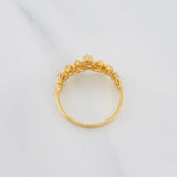 Anillo Tiara 2.05g / T5 3/4 Oro Amarillo 18K