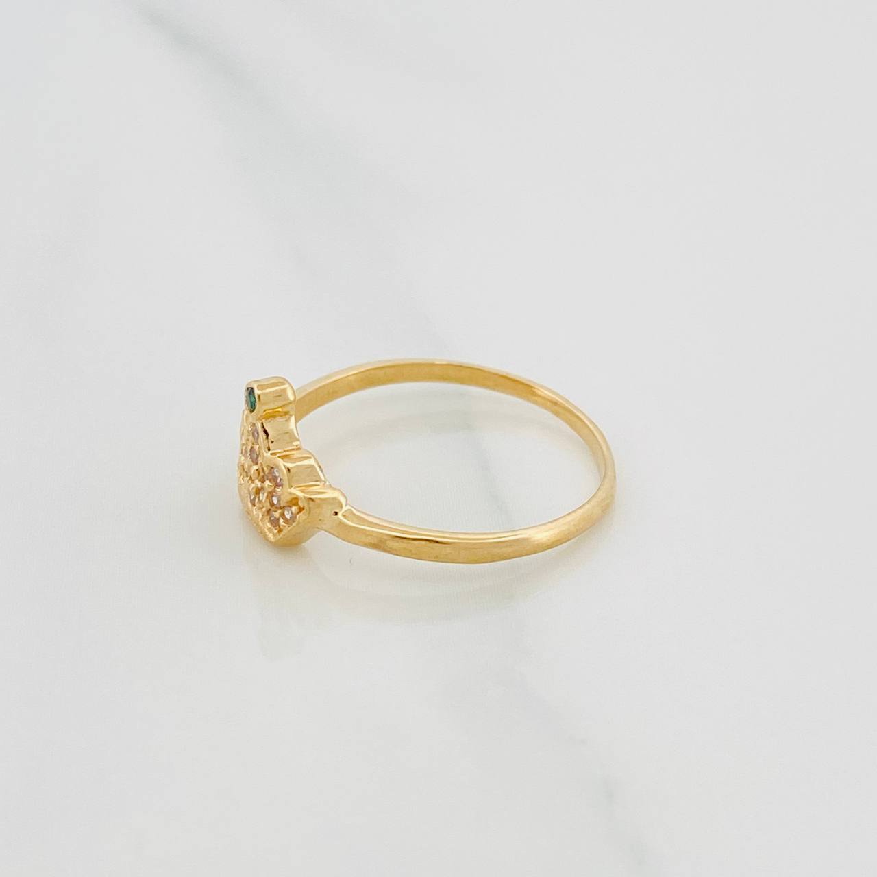 Anillo Corona 1.45g / T5 1/4 Oro Amarillo 18K